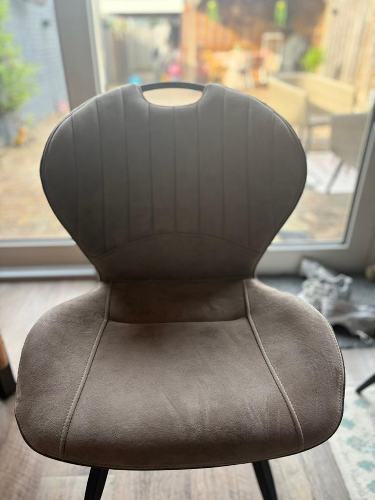 6 stoelen van pronto wonen, Huis en Inrichting, Ophalen, Overige materialen, Gebruikt, Overige kleuren