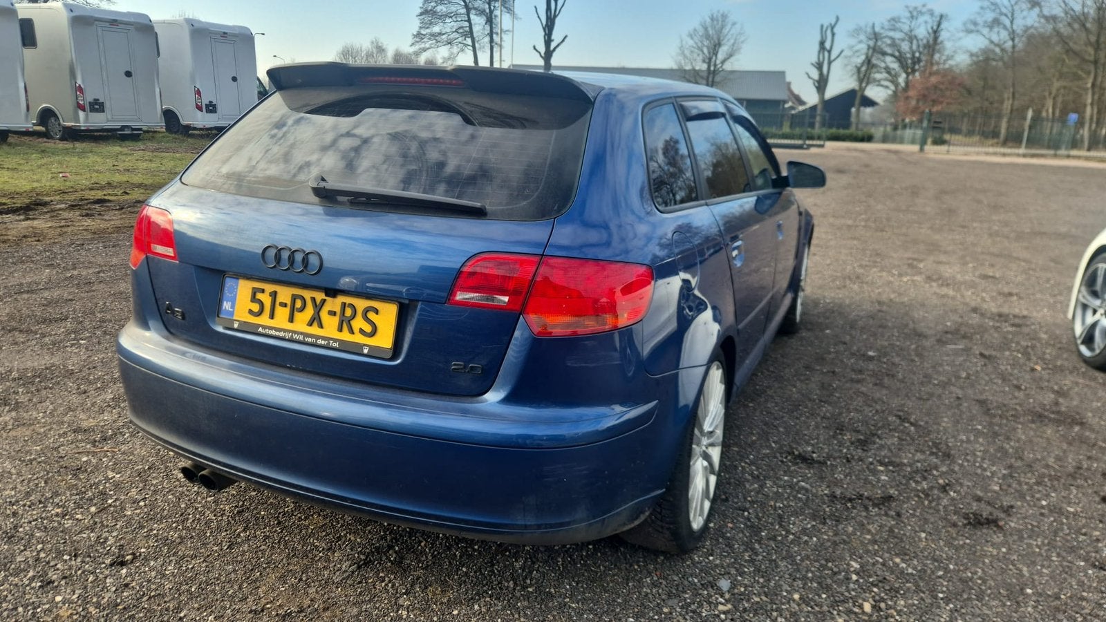 Audi A3 2.0 Sportback 110KW FSI 2005 Blauw lees advertentie, Voorwielaandrijving, 4 cilinders, Blauw, 149 pk