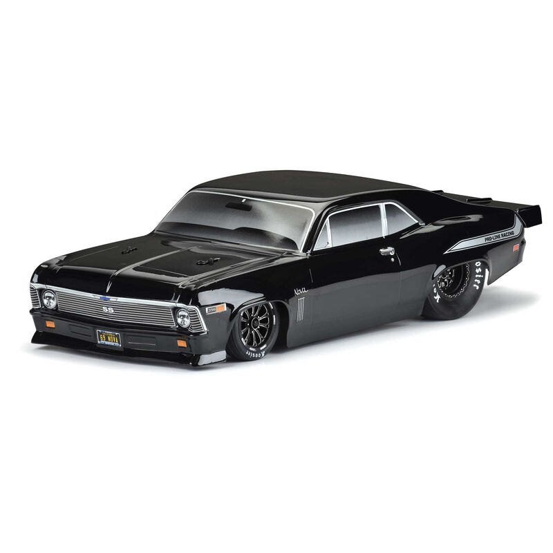 Proline Chevrolet Nova body zwart, Elektro, Nieuw, Ophalen of Verzenden, Schaal 1:10
