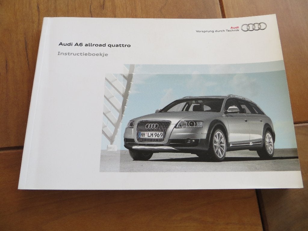 Instructieboek Audi A6 Allroad Quattro Avant 2008, Auto diversen, Ophalen of Verzenden
