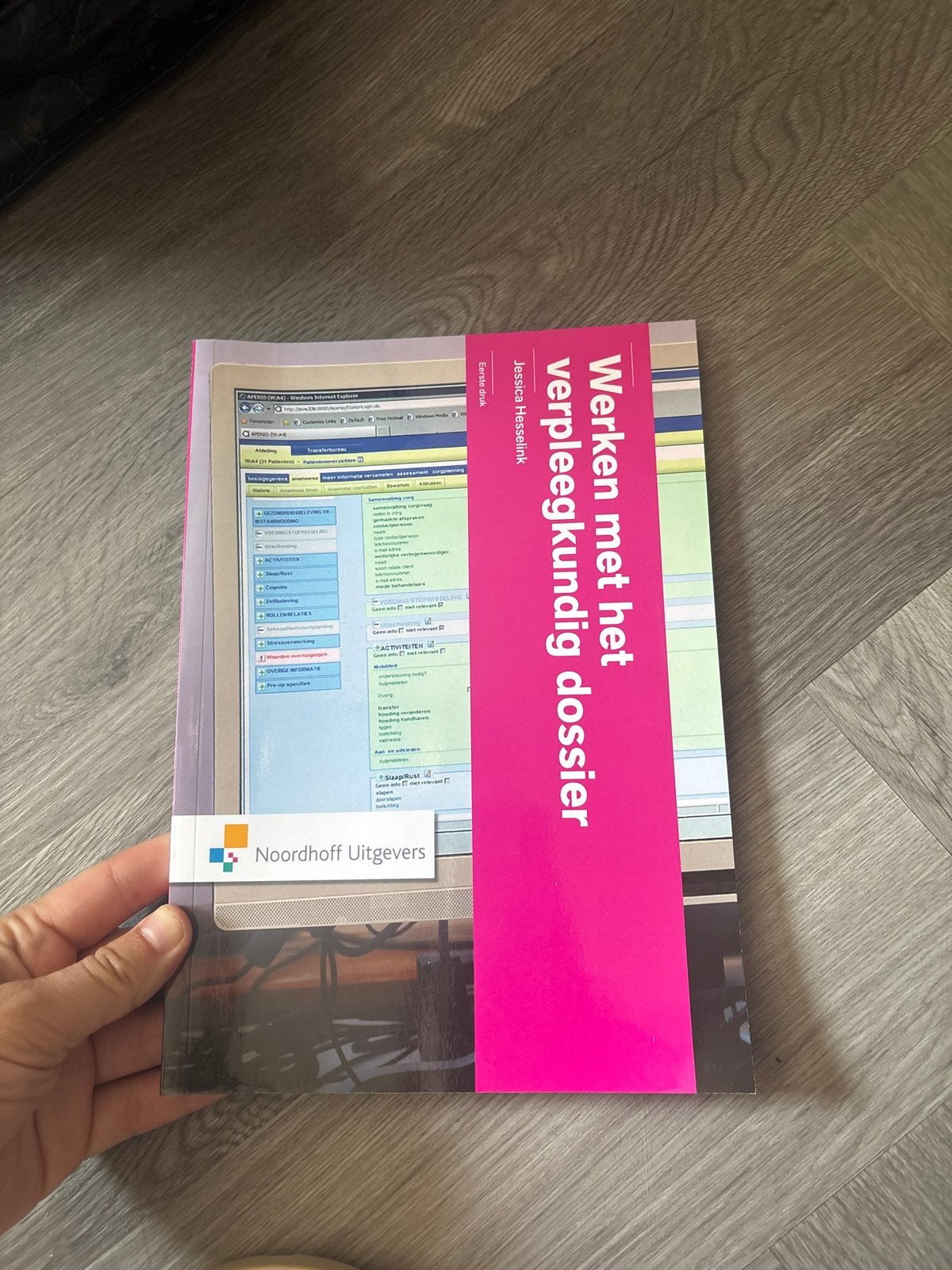 Werken met het verpleegkundig dossier, Boeken, Studieboeken en Cursussen, Verzenden, Alpha, Zo goed als nieuw, LBO