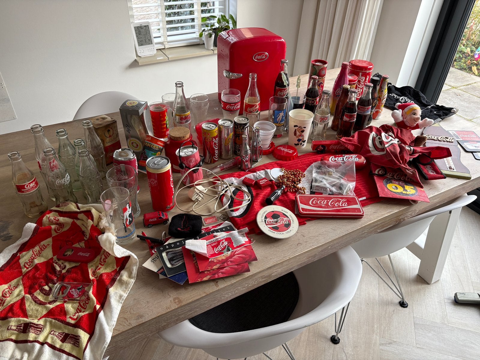 Coca Cola verzameling, Ophalen, Gebruikt