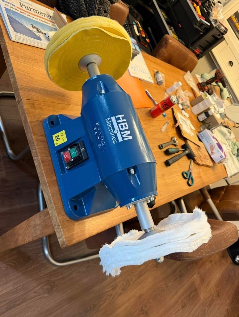 HBM polijstmachine zgan, Ophalen, Zo goed als nieuw