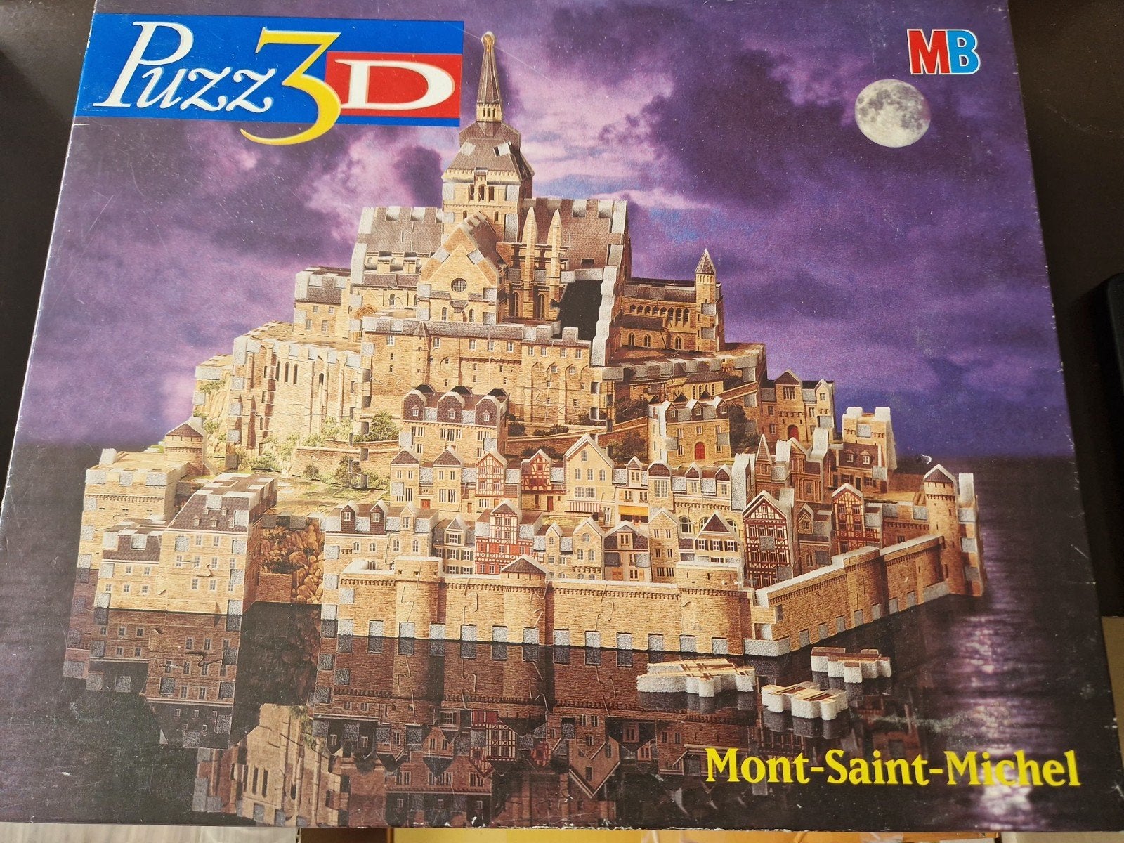 MB 3d puzzel mont Saint michel, Ophalen of Verzenden, Gebruikt, Groter dan 1:32
