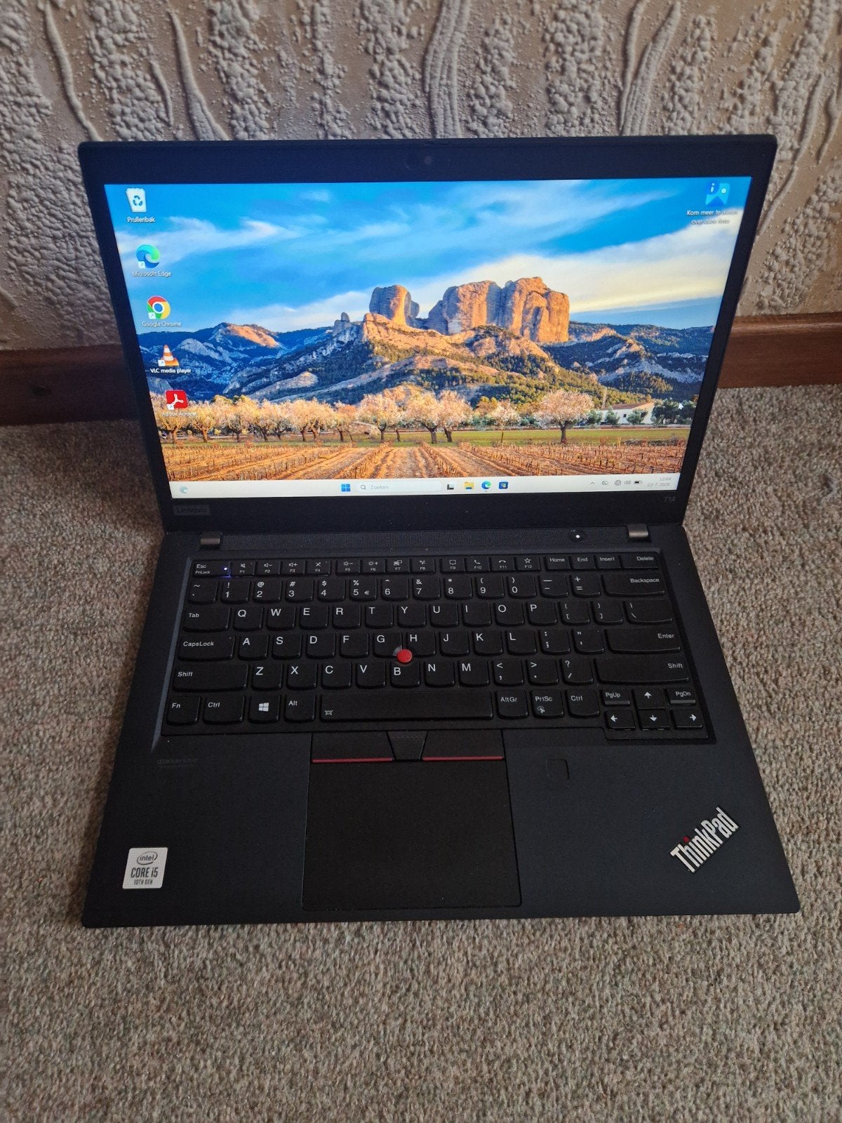 Lenovo ThinkPad T14  - i5-10210U, 8GB RAM, 128GB SSD, Computers en Software, Windows Laptops, Ophalen, Gebruikt, 2 tot 3 Ghz, Qwerty