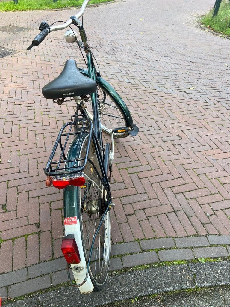 Foto 4 van Gazelle damesfiets - Groen - Gebruikt