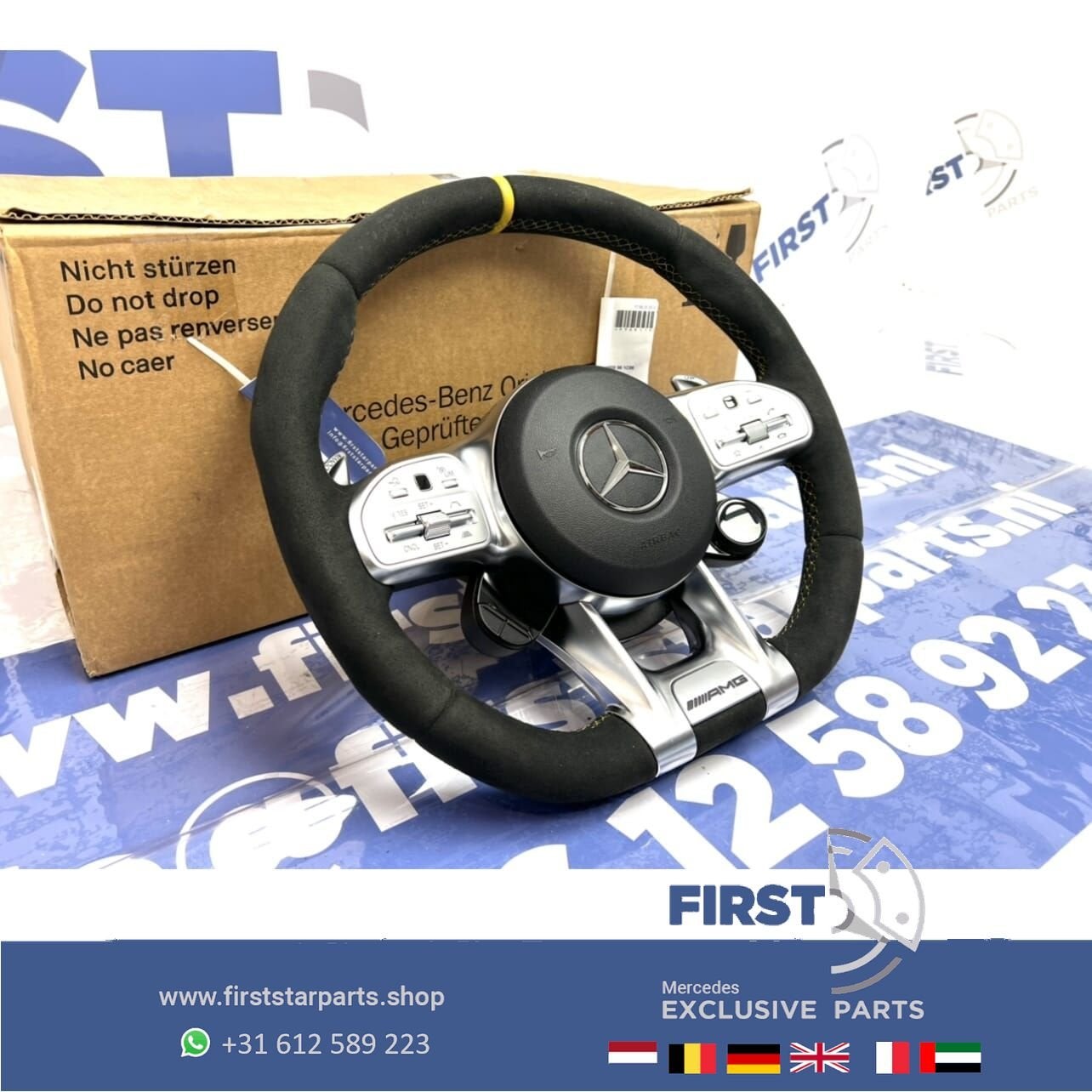 2022 AMG STUUR + AIRBAG W177 W118 W205 W213 W253 W223 W468 W, Auto-onderdelen, Gebruikt, -, Ophalen of Verzenden, -