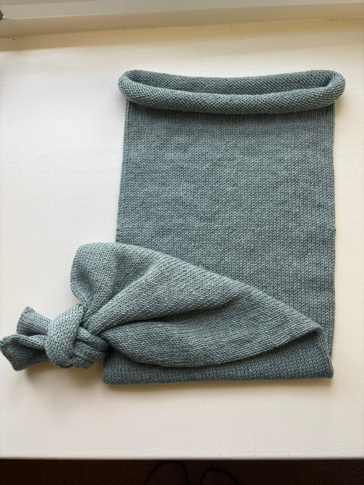 Saliegroene babycocoon, Groen, Bakerzak of Bakerdoek, Nieuw, Handgemaakt