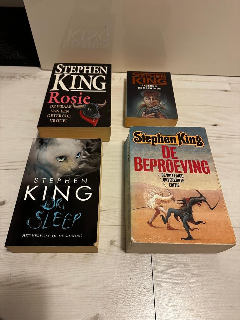 Stephen King boeken, Ophalen of Verzenden, Gelezen, Stephen King