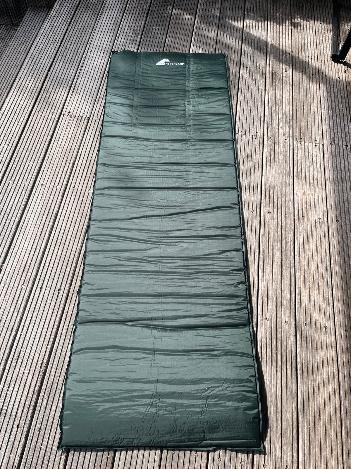 Hypercamp zelfopblaasbaar slaapmat 195 x 65 cm, Ophalen, Zo goed als nieuw, 1-persoons
