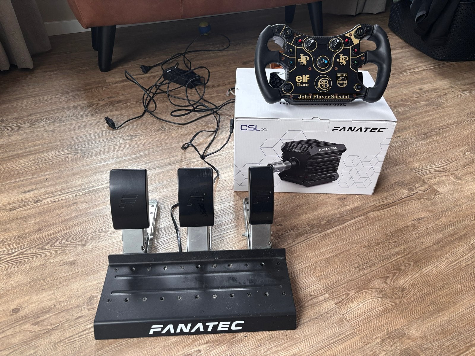 Fanatec CSL DD met  MC laren gt3stuur en pedalen, Ophalen, Online, Gebruikt, 1 speler