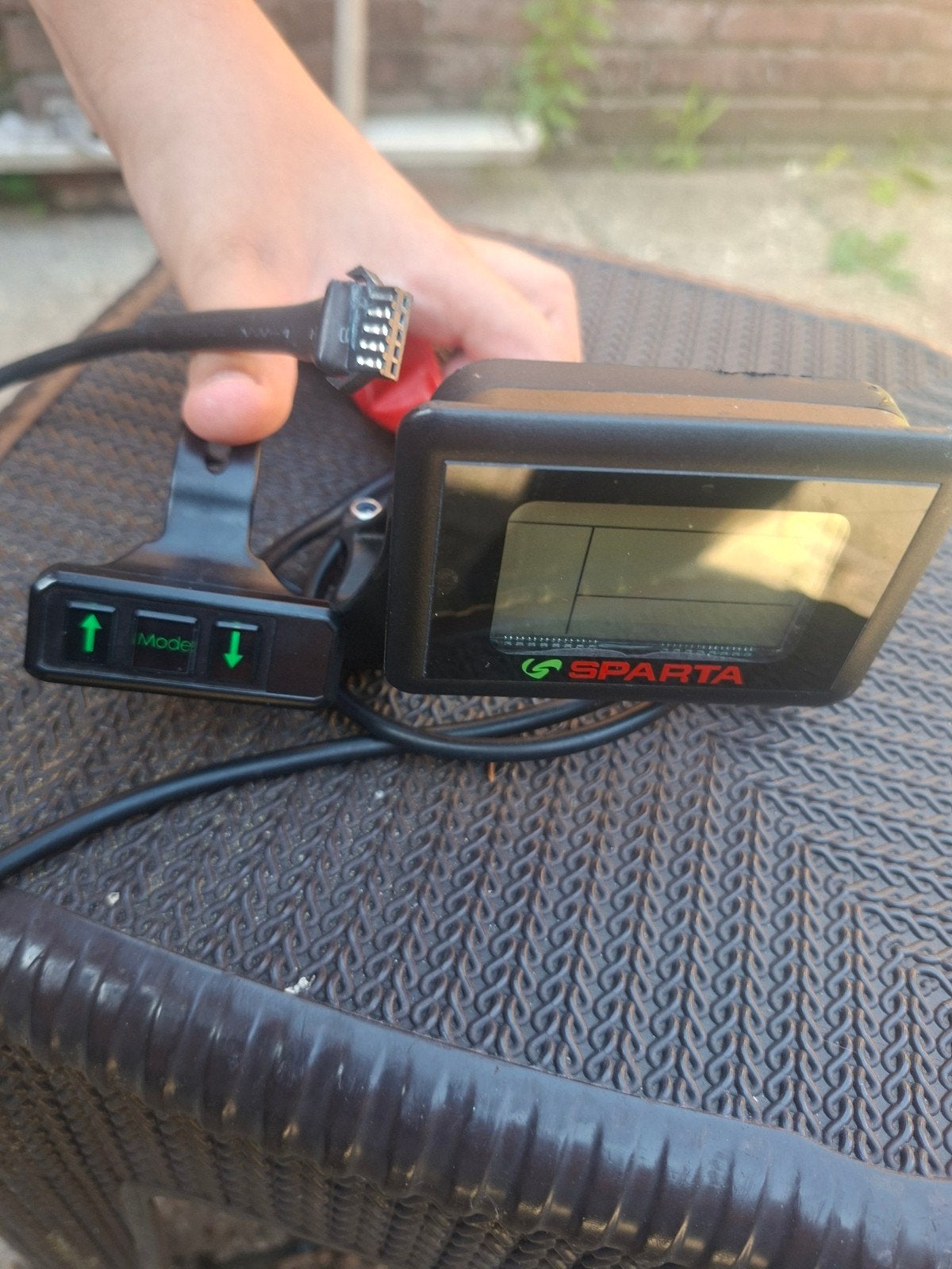 Sparta fiets display met bediening, Ophalen of Verzenden, Gebruikt