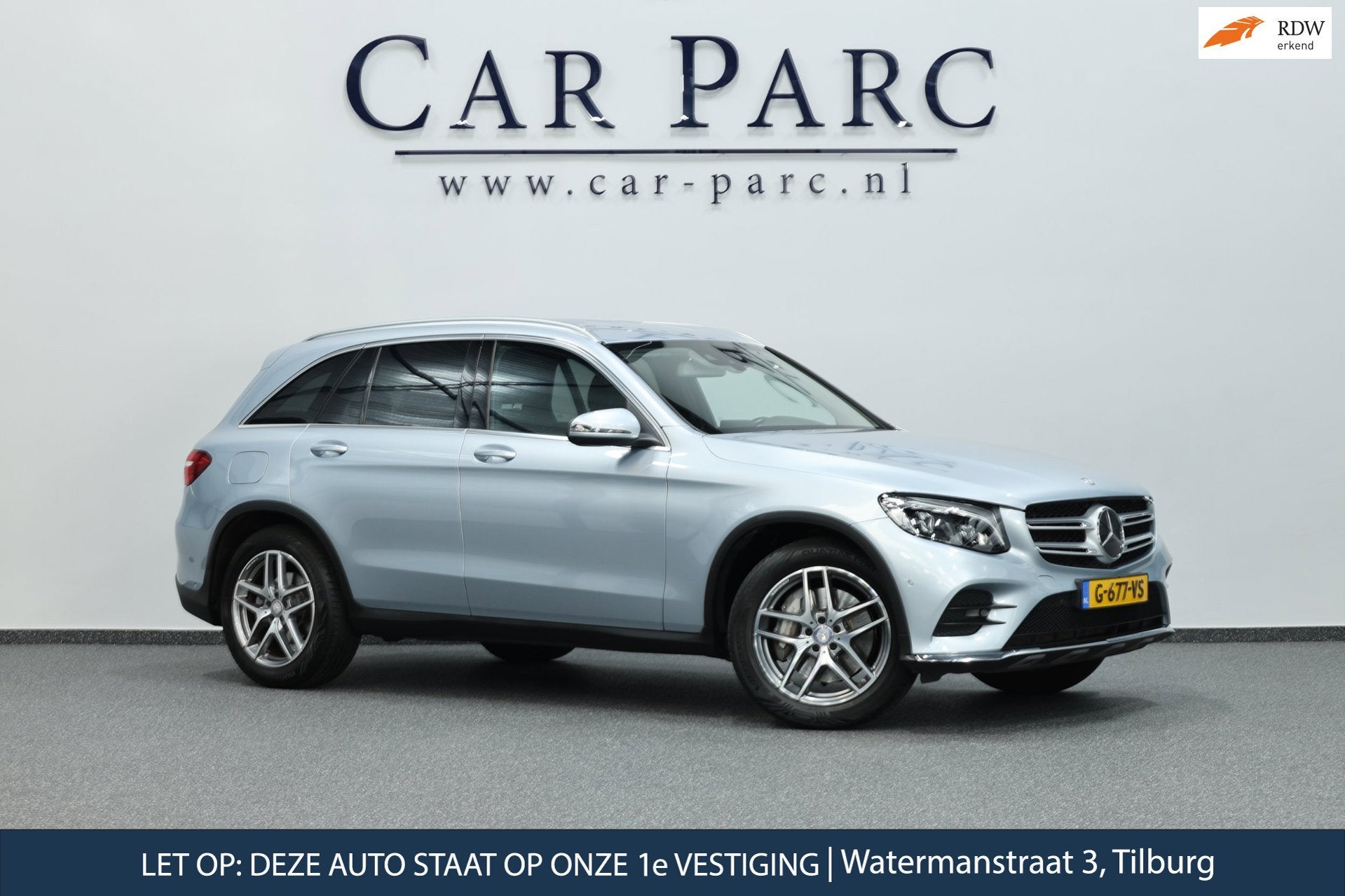 Mercedes-Benz GLC-klasse 250 4MATIC AMG Line LED/LEER+S.VERW, Auto's, Automaat, Dealer onderhouden, 15 km/l, Gebruikt