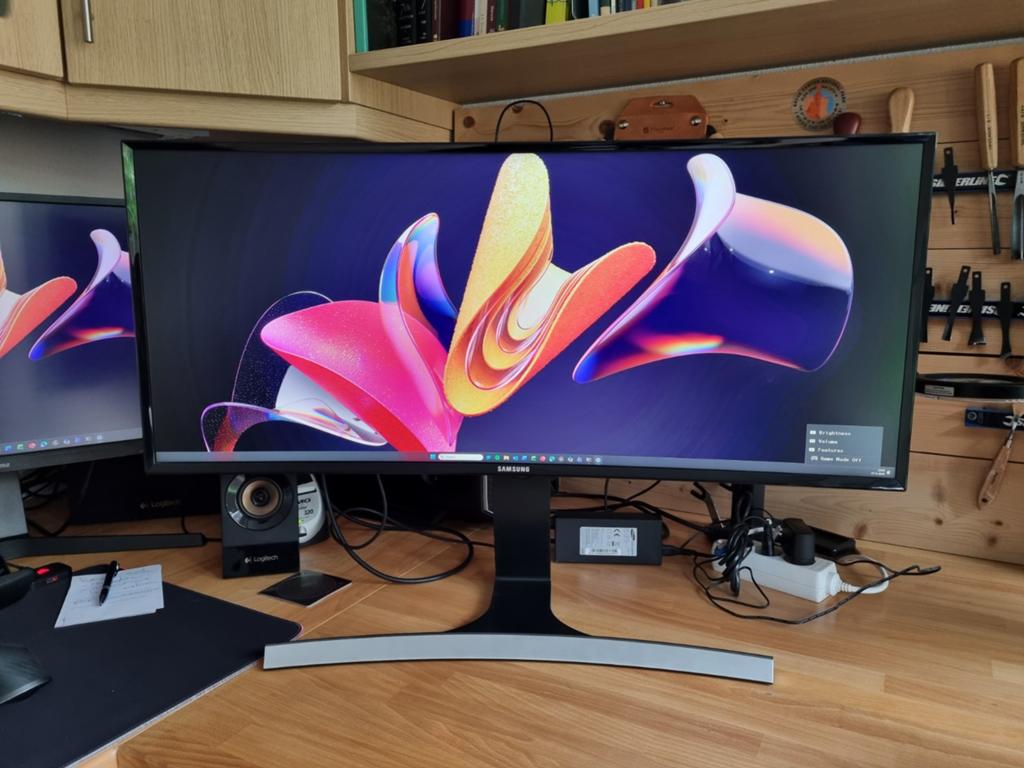 Samsung Curved Ultrawide Monitor - Zo goed als nieuw, Computers en Software, Monitoren, Ultrawide, Zo goed als nieuw, Samsung