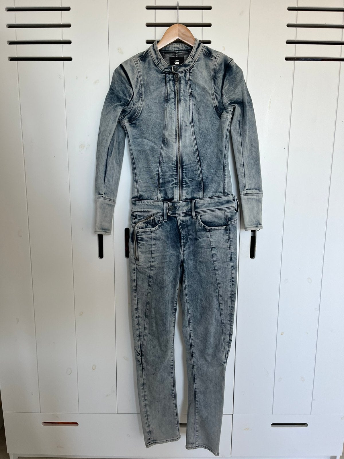 G-Star Jumpsuit maat XS te koop, Kleding | Dames, Ophalen of Verzenden, Zo goed als nieuw, Maat 34 (XS) of kleiner, Blauw