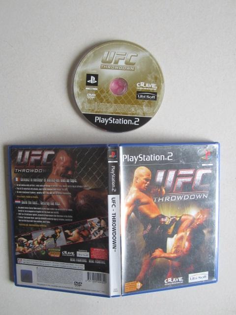UFC Throwdown PS2 Playstation 2, Spelcomputers en Games, Vechten, 2 spelers, Ophalen of Verzenden, Zo goed als nieuw