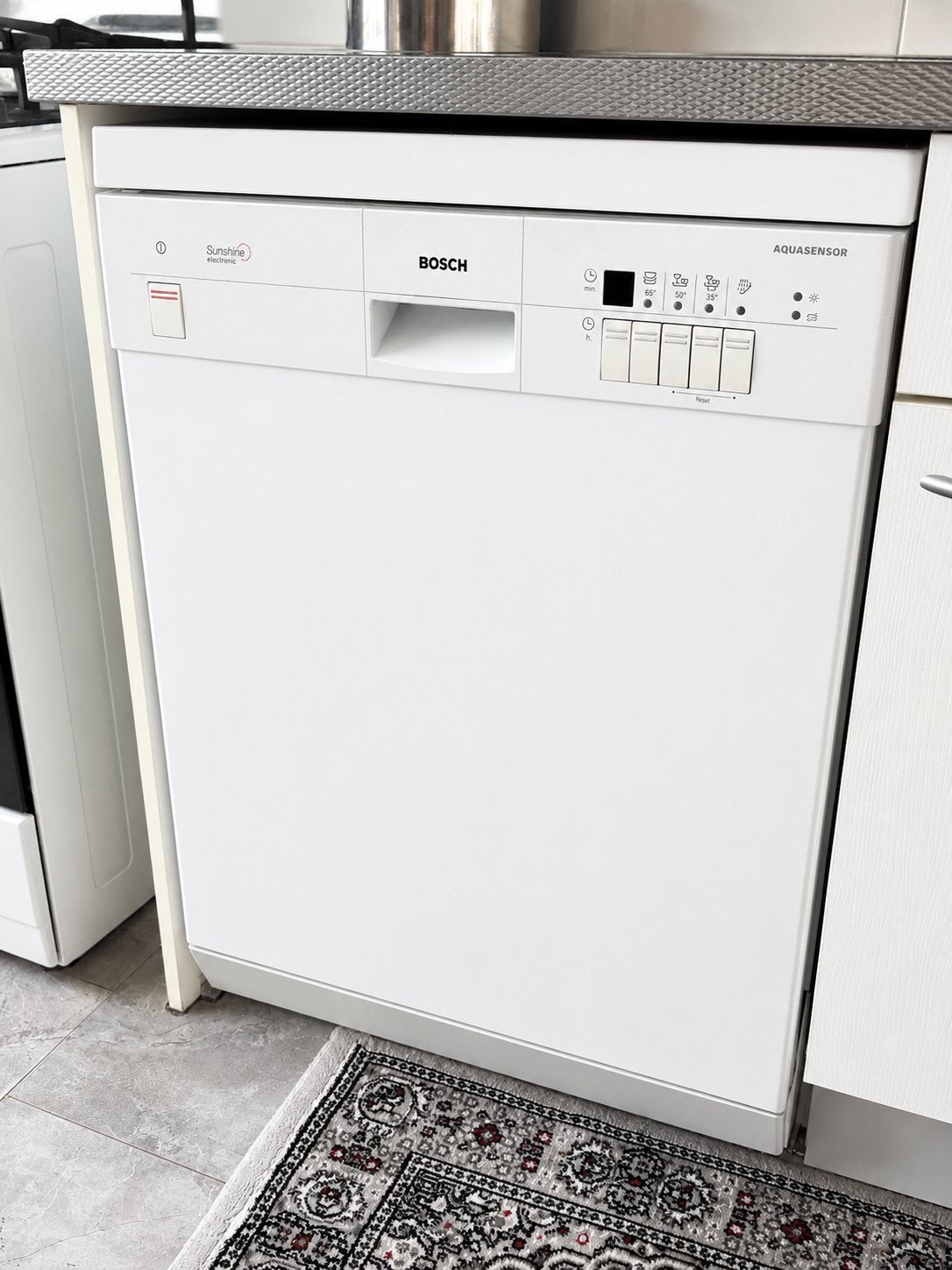 Bosch Vaatwasser - Sunshine Aquasensor, Witgoed en Apparatuur, Vaatwasmachines, Zo goed als nieuw, Vrijstaand, 85 tot 90 cm, 45 tot 60 cm