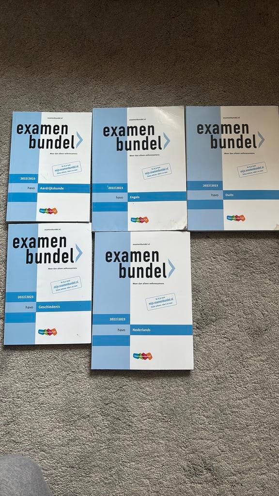 Examenbundels havo 2022-2023, Boeken, Ophalen of Verzenden, Zo goed als nieuw, HAVO