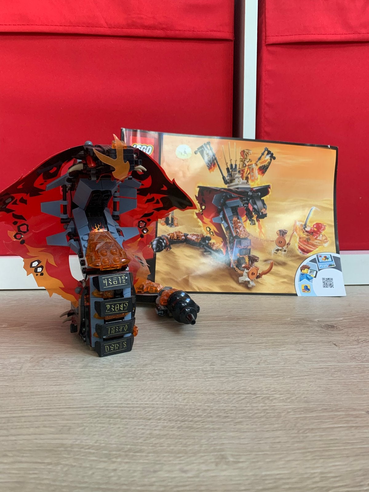 Lego ninjago asfira slang 70674, Gebruikt, Lego, Ophalen of Verzenden, Ninjago