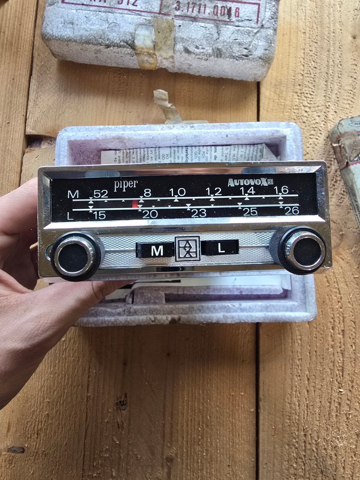 Autovox RA312 Autoradio - Nieuw in Doos, Auto diversen, Ophalen of Verzenden, Nieuw