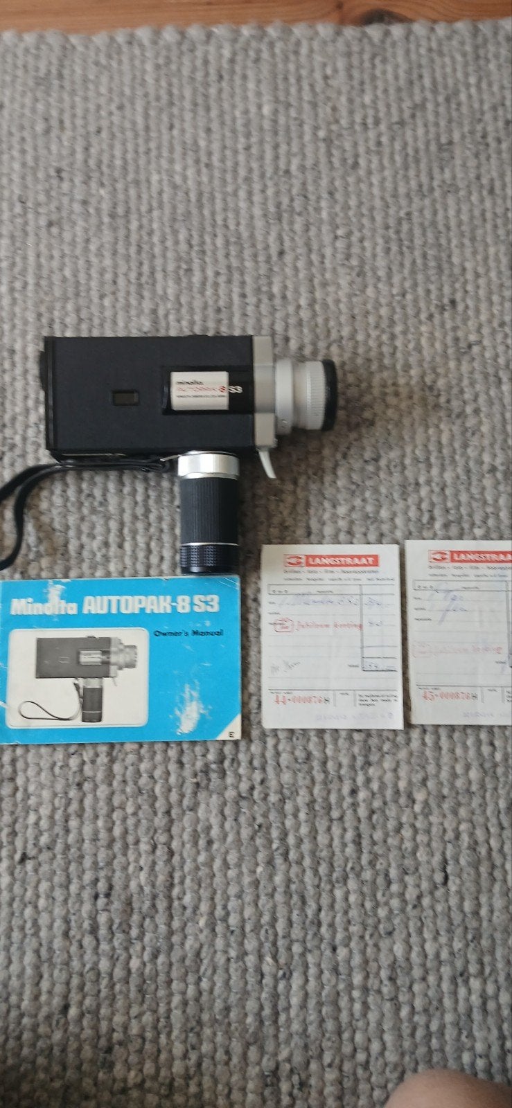 Goedwerkende minolta super8 filmcamera., Ophalen of Verzenden, 8mm, Camera