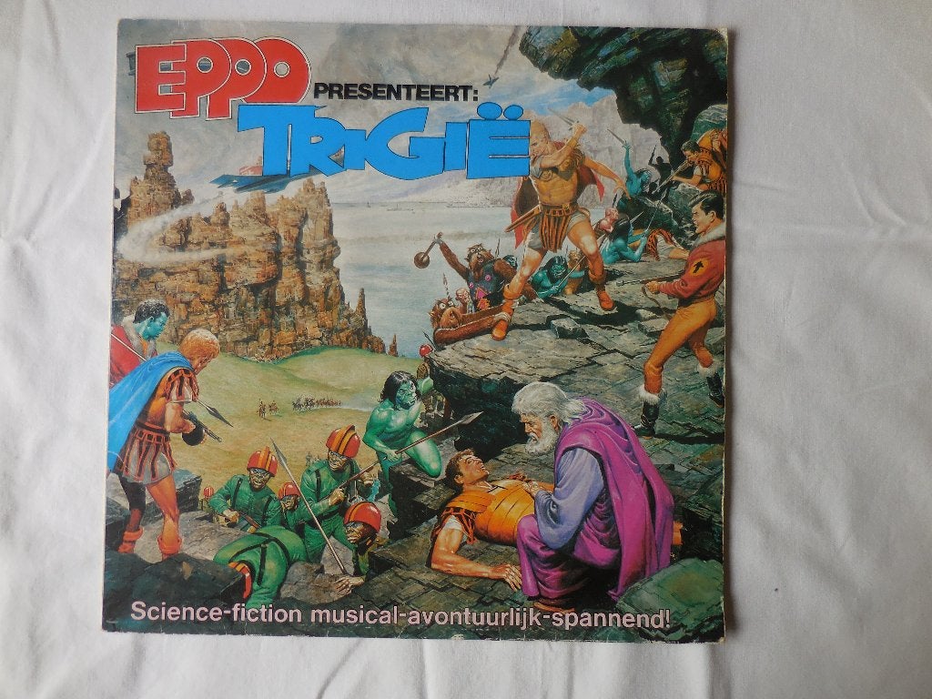 EPPO Presenteert:Trigië LP, Eén stripboek, Ophalen, Zo goed als nieuw