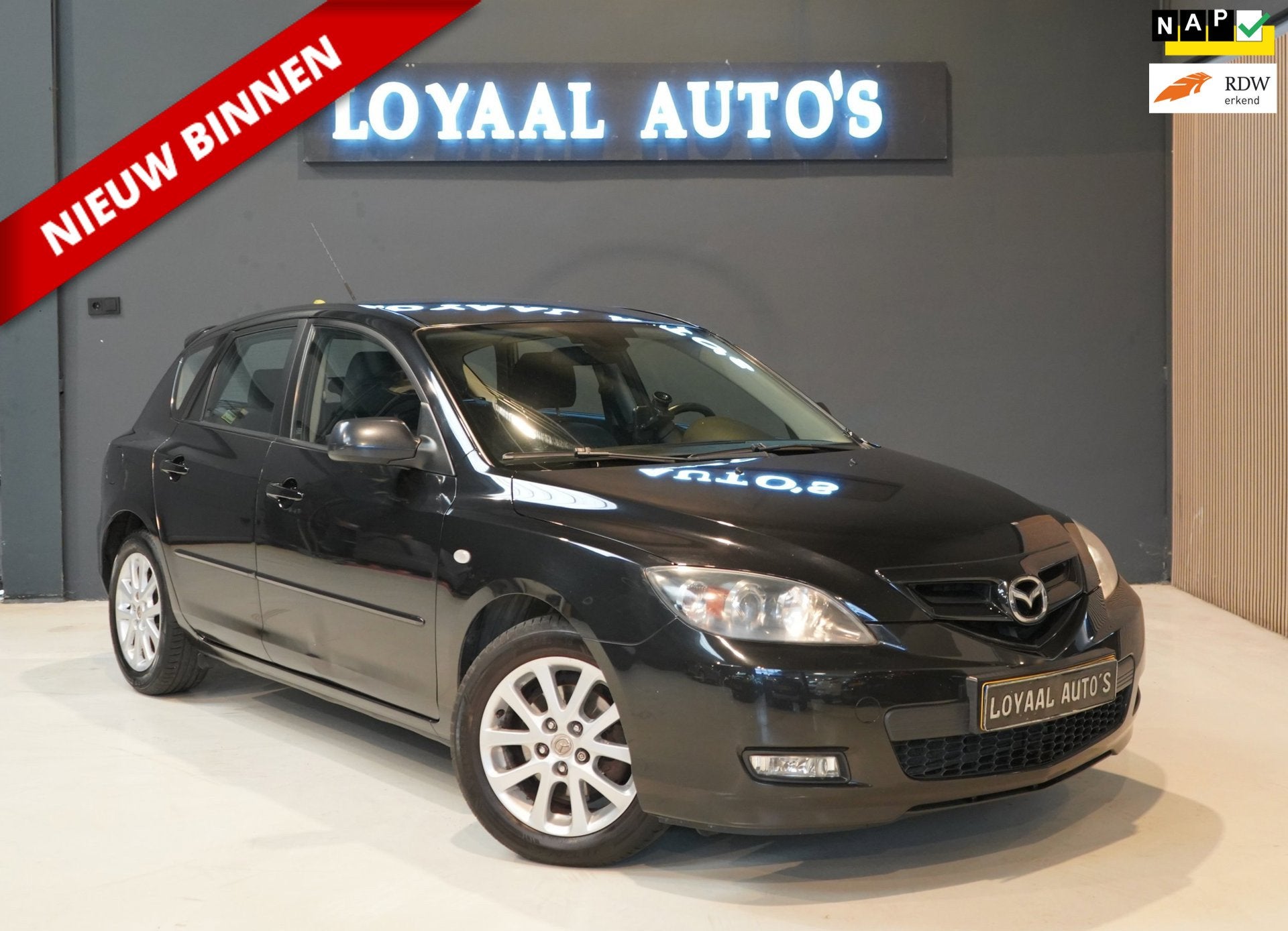 Mazda 3 1.6 S-VT Sense Executive | 1E EIGENAAR | AIRCO | NAP, Auto's, Voorwielaandrijving, Stof, Gebruikt, 4 cilinders