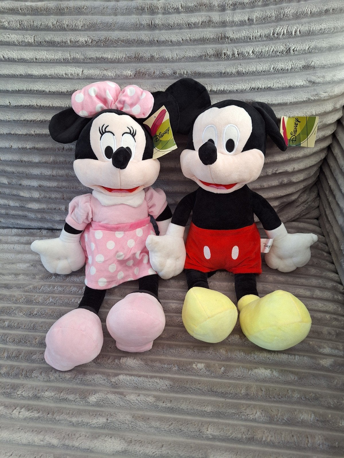 Disney Mickey Mouse Knuffel - Zo goed als nieuw, Disney, Disney, Overige typen, Zwart