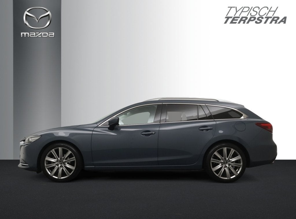 Mazda 6 Sportbreak Skyactiv-G 165 AT Exclusive Line Comfort, Auto's, Gebruikt, 4 cilinders, 6 sportbreak, Adaptive Cruise Control