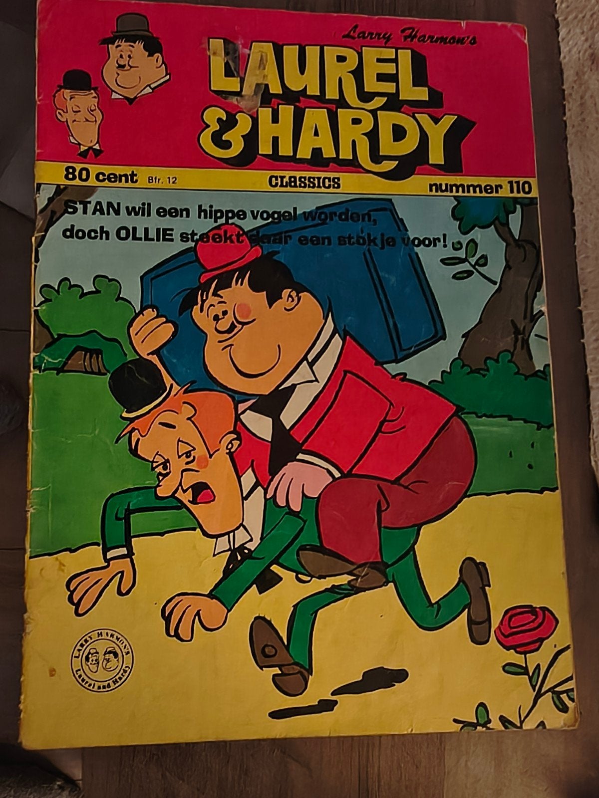 Laurel & Hardy Classics stripboeken, Gelezen, Classics Nederland, Eén stripboek, Ophalen of Verzenden