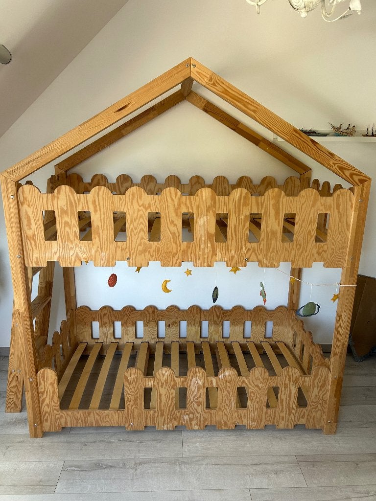 Kinder bankbed, Ophalen, Gebruikt, 70 tot 85 cm, Hoogslaper of Stapelbed