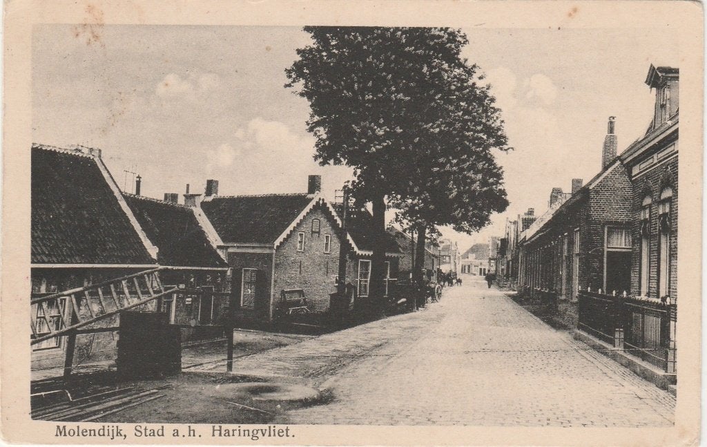 Stad aan het Haringvliet, Ophalen of Verzenden, 1920 tot 1940, Gelopen, Zuid-Holland