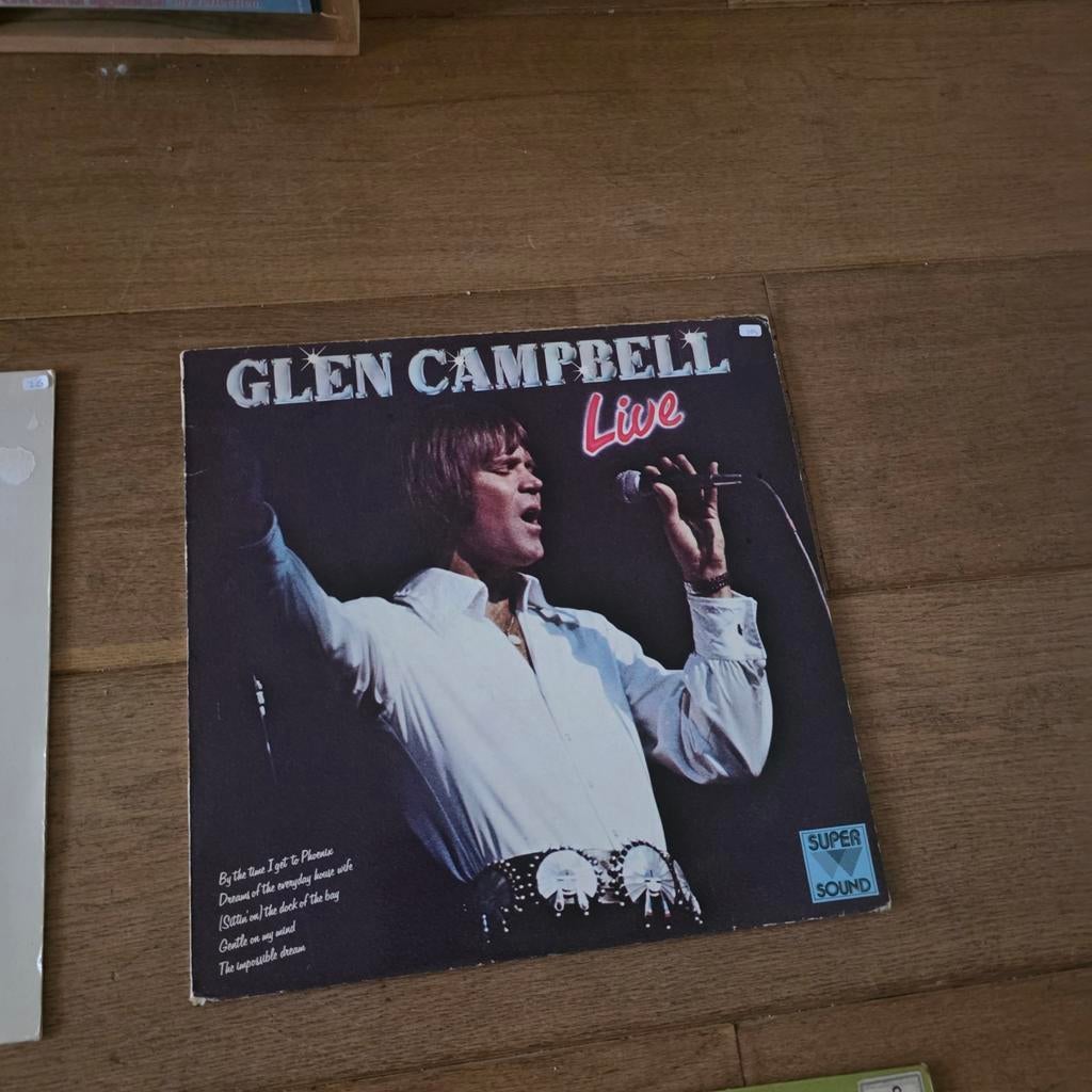 Glen Campbell - Live LP (Super Sound), Ophalen of Verzenden, 1970 - 1979, Gebruikt, 12 inch
