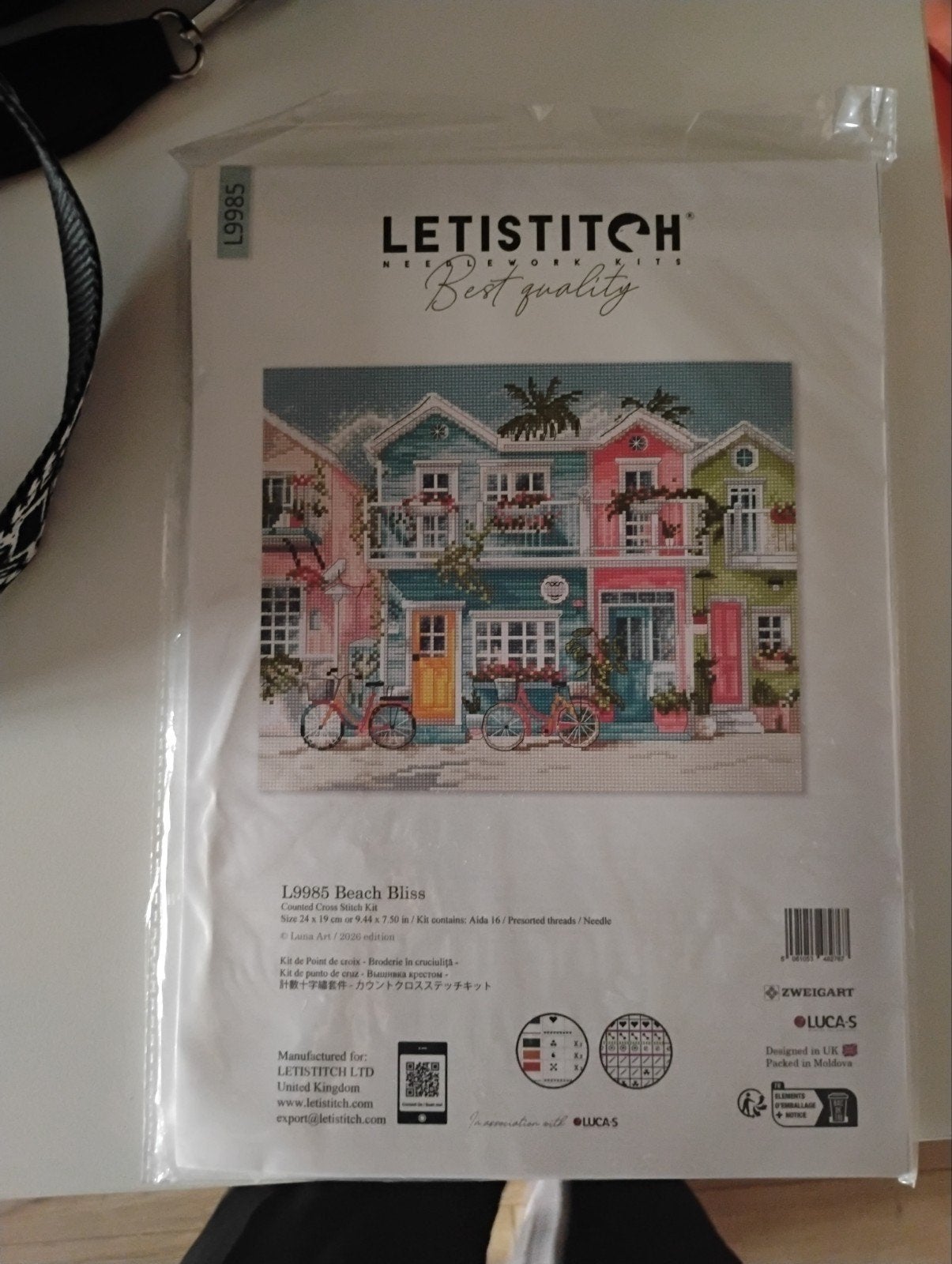 Leti stitch borduurpakket, Ophalen of Verzenden, Nieuw, Borduurpakket