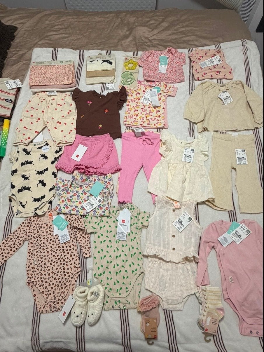 Grote partij nieuwe babykleding (meisje), Ophalen of Verzenden, Nieuw, Meisje