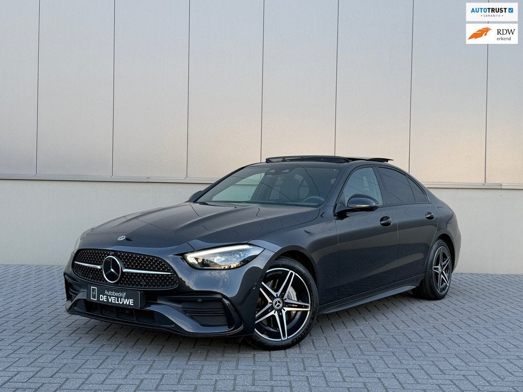 Mercedes-Benz C-klasse 300 e AMG Line|Panorama|360 cam|ACC|, Auto's, Mercedes-Benz, Bedrijf, Te koop, C-Klasse, 360° camera, ABS