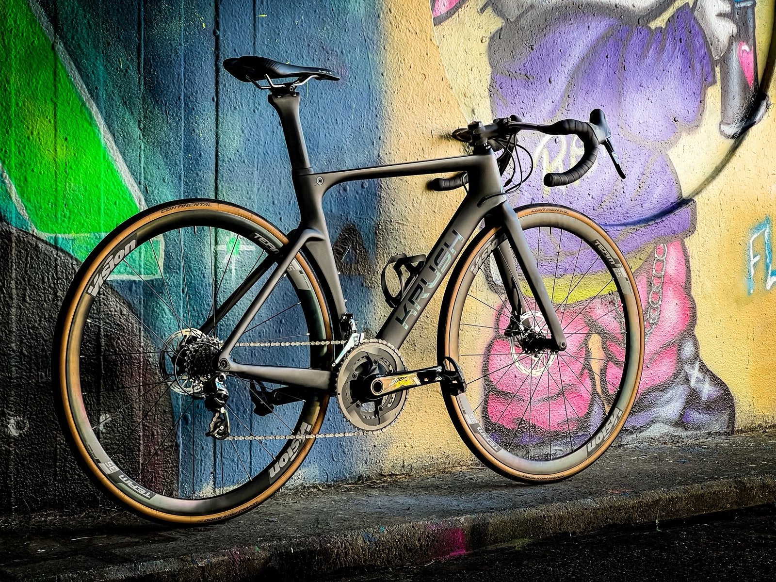 Krush Aero Disc carbon Racefiets XS NIEUWSTAAT! Jeugd/dames, 28 inch, Carbon, 49 tot 53 cm, Zo goed als nieuw