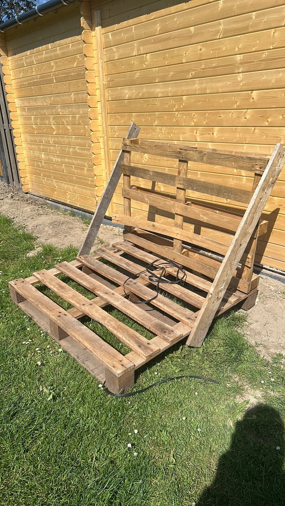 Pallets gratis, Ophalen, Zo goed als nieuw, Pallet, Minder dan 200 cm