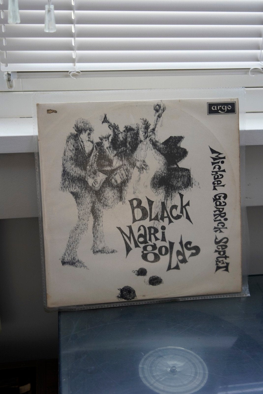 The Michael Garrick Septet – Black Marigolds (originele UK, Ophalen, Zo goed als nieuw