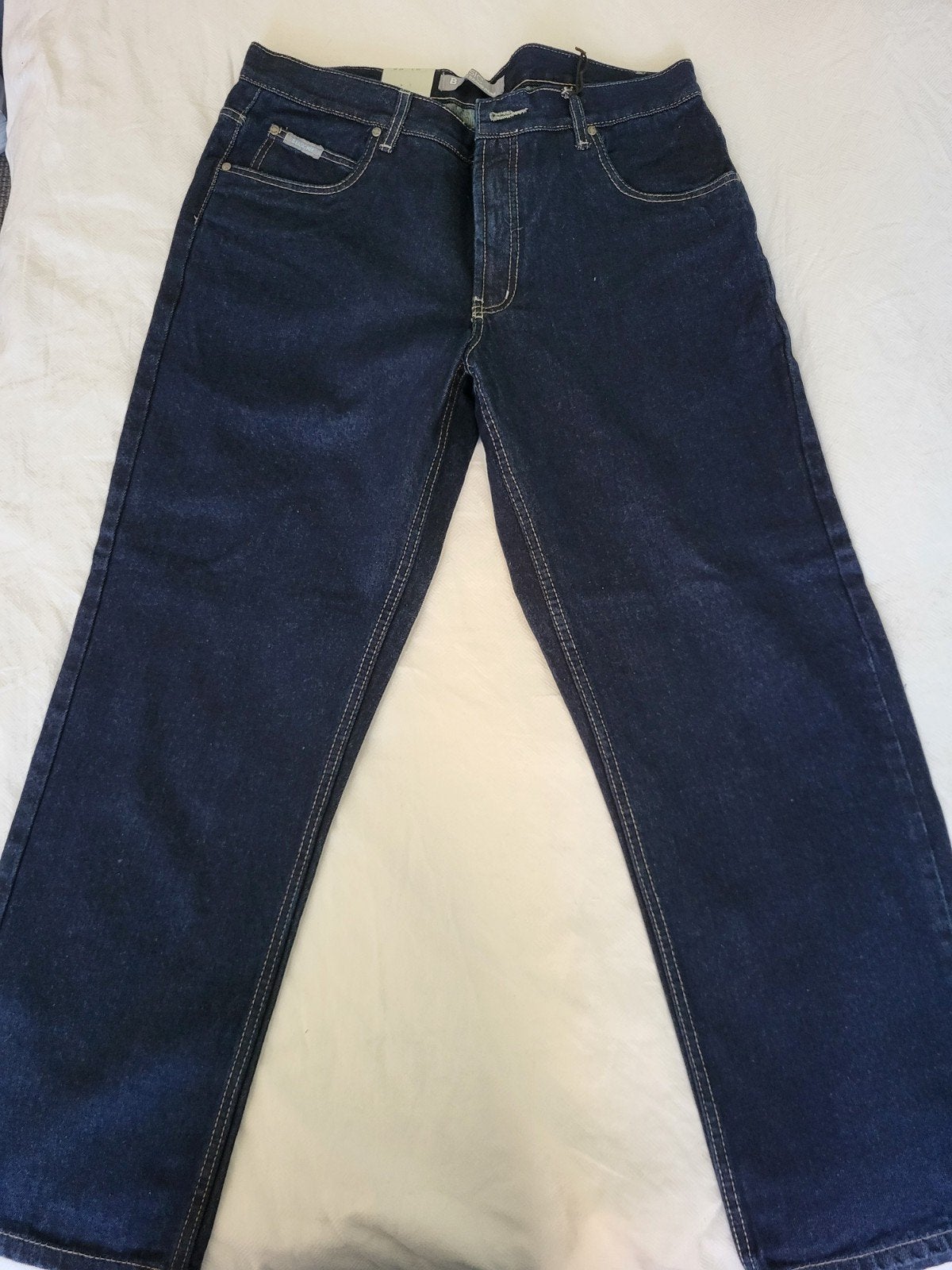 B Basic by Brams Paris spijkerbroek W38 L30, Kleding | Heren, Spijkerbroeken en Jeans, Nieuw, W36 - W38 (confectie 52/54), Blauw