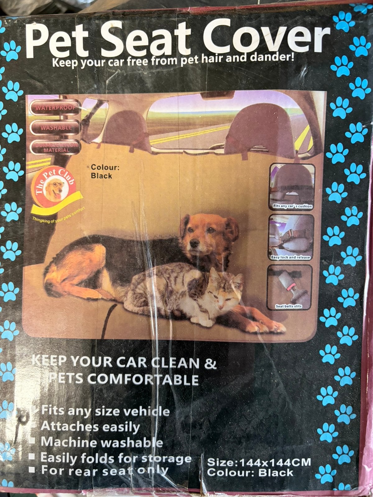 Beschermkleed auto, Dieren en Toebehoren, Honden-accessoires, Ophalen, Nieuw