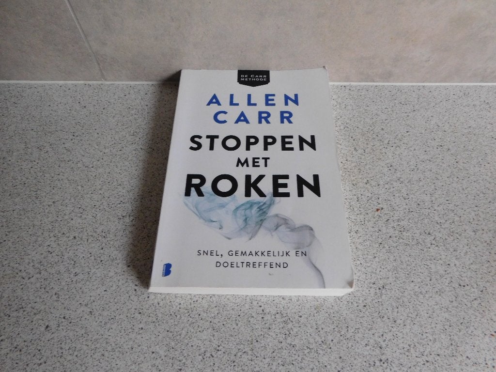 Boek Allen Carr STOPPEN MET ROKEN  volgens de Carr Methode, Allen Carr, Ophalen of Verzenden, Zo goed als nieuw, Gezondheid en Conditie