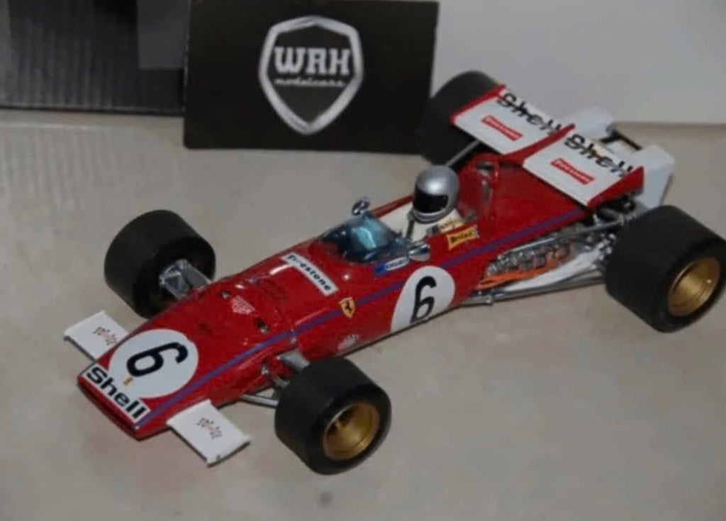 1:18 Ferrrari 312 B Andretti #6 Exoto 97067 in doos WRH, Hobby en Vrije tijd, Modelauto's | 1:18, Verzenden, Zo goed als nieuw