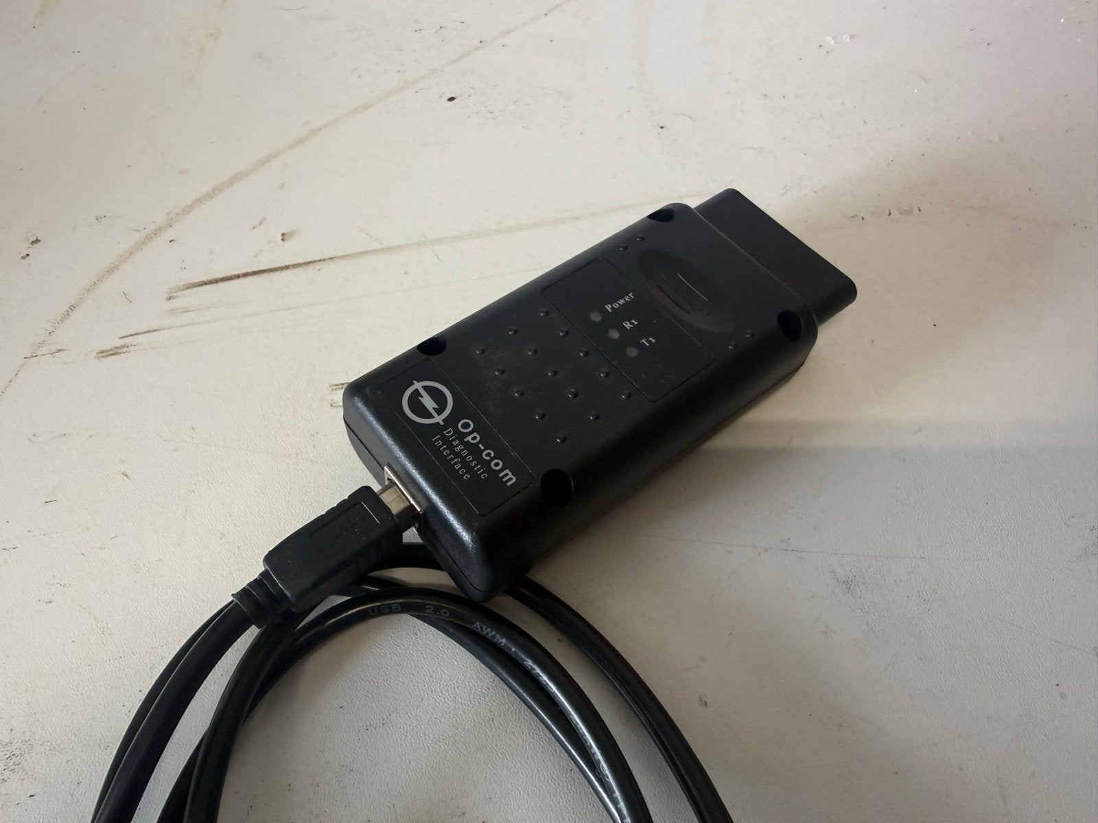 Op-com Opel Diagnostische Interface Dongel, Ophalen of Verzenden, Gebruikt