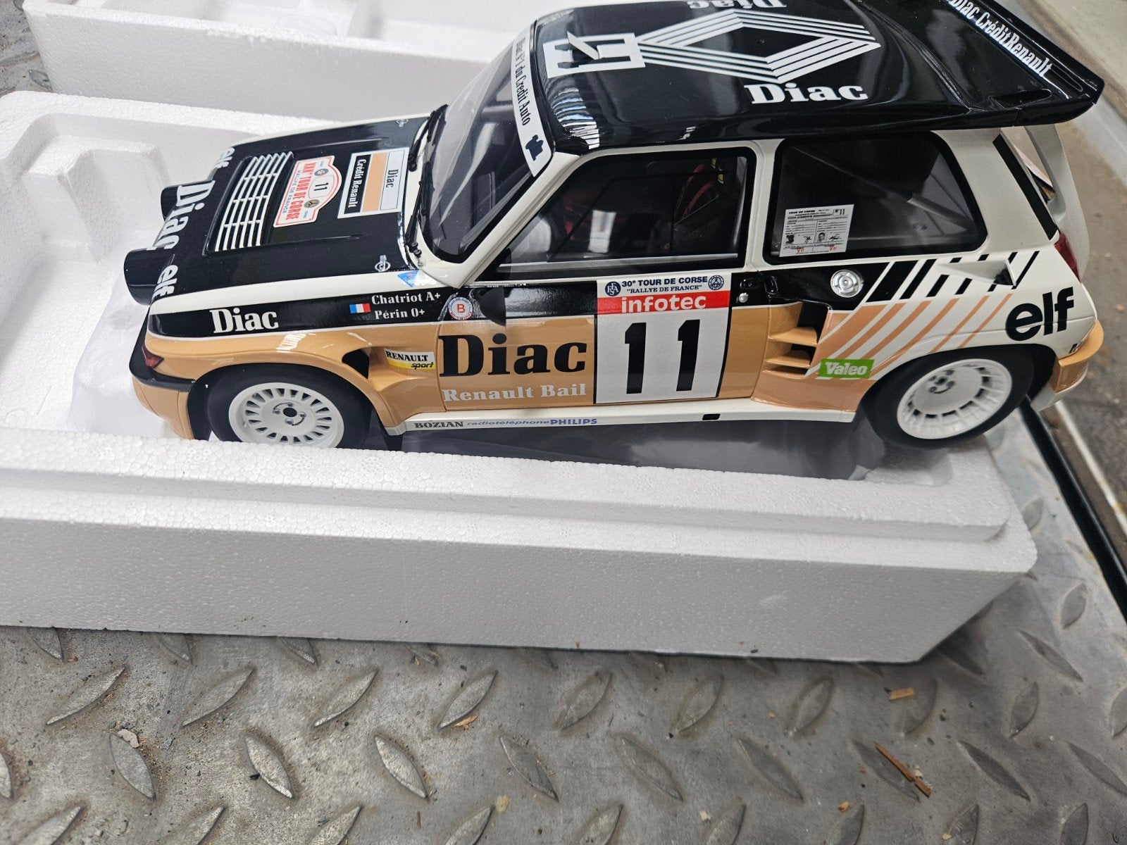 Renault 5 maxi G063 otto 1:12, Ophalen of Verzenden, Nieuw, Auto