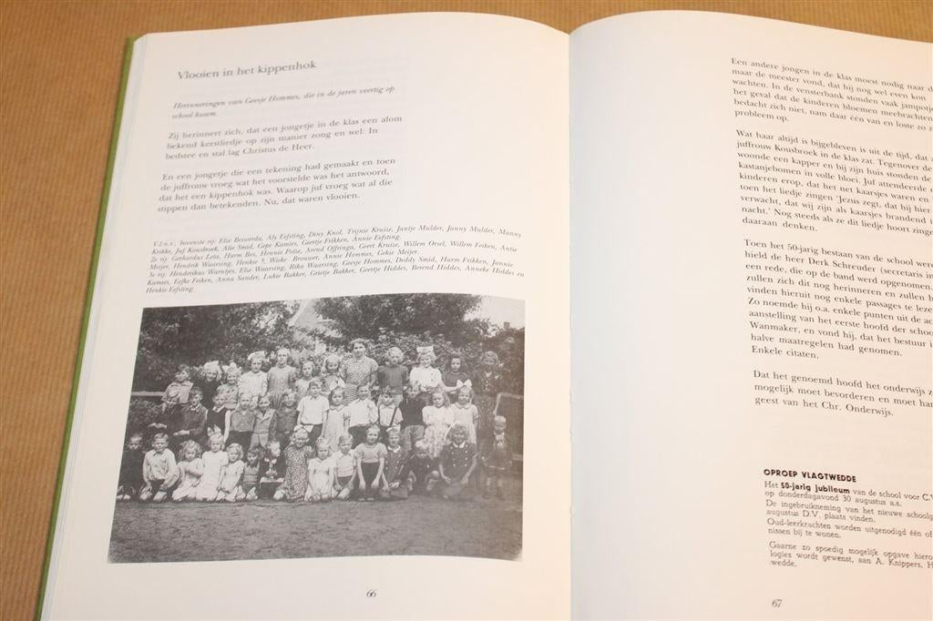 75 Jaar Christelijk Lager Onderwijs — Vlagtwedde 1912-1987, Boeken, Geschiedenis | Stad en Regio, Ophalen of Verzenden, Gelezen
