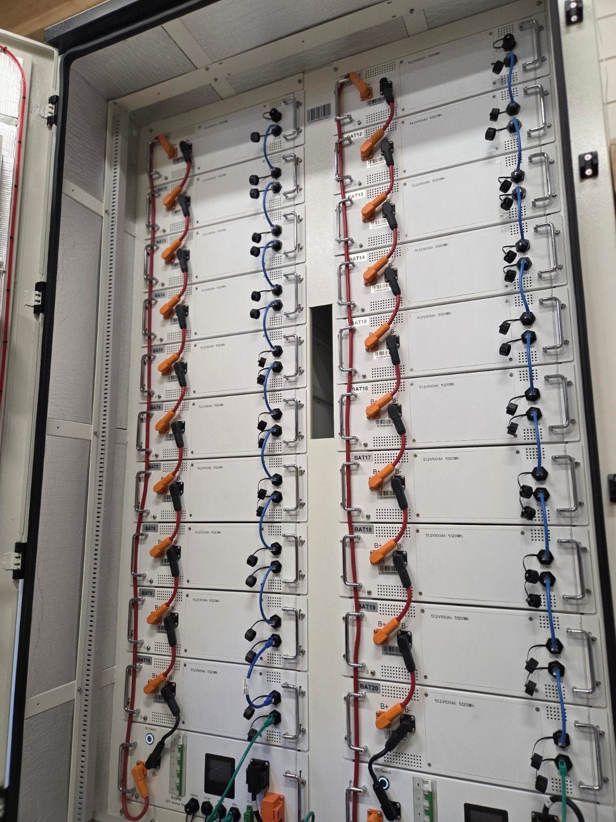 Zetara 100 kWh Batterij met optionele Solinteg 50kW Omvormer, Doe-het-zelf en Verbouw, Ophalen, Zo goed als nieuw, Compleet systeem