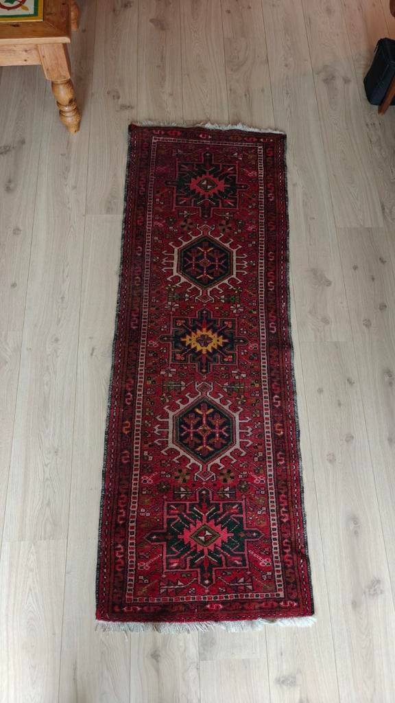 Klassieke Perzische Hamadan Loper - Handgeknoopt, Ophalen of Verzenden