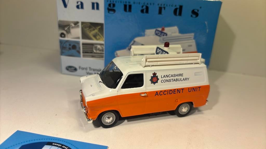 Ford transit van mk1 police vanguards 1.43, Overige merken, Auto, Ophalen of Verzenden, A