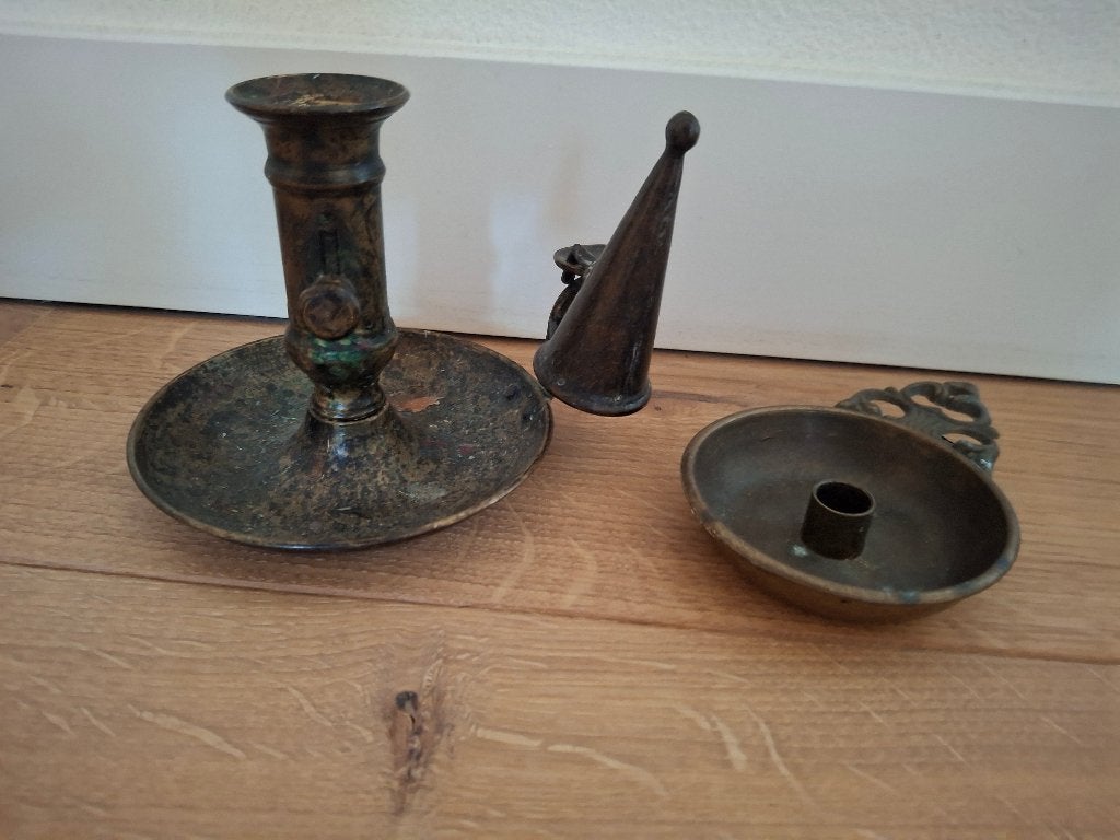Kandelaar in 2 maten, 10 cm, Meerkleurig, Overige merken, Ophalen of Verzenden